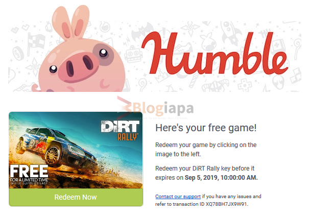 dirt rally key for free redeem now