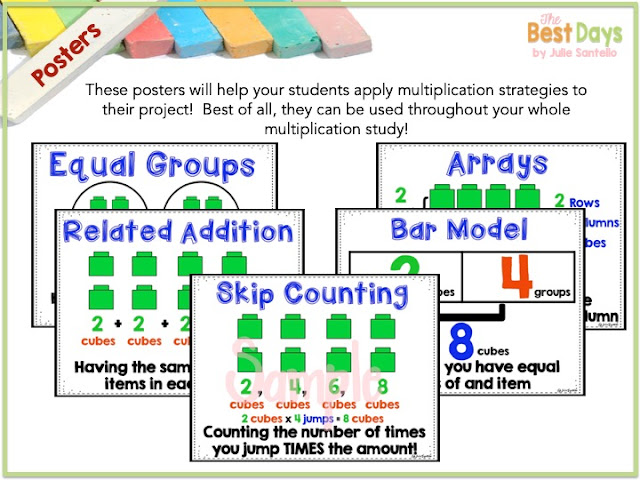 Multiplication Mall posters