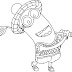 HD Dave The Minion Coloring Pages Pictures