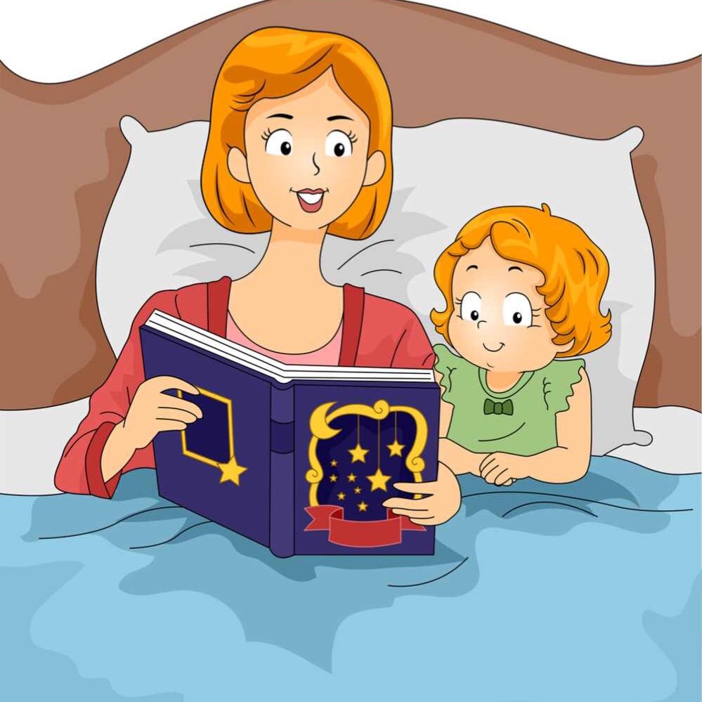 Сказки мамы и папы. Мама читает сказку. Мама читает книгу ребенку. Чтение иллюстрация. Картина мама читает книжку.