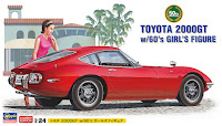 Hasegawa 1/24 Toyota 2000GT w/ 60's Girl's Figure (SP366) English Color Guide & Paint Conversion Chart