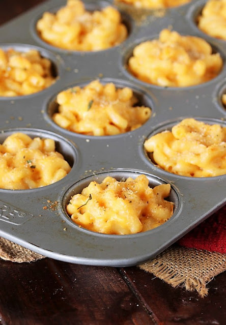 Baked Muffin Tin Mac and Cheese Image