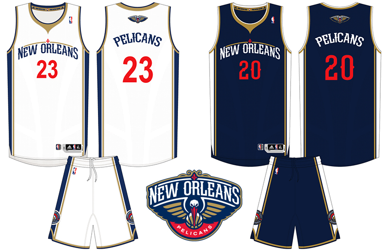 New Orleans Pelicans away jersey