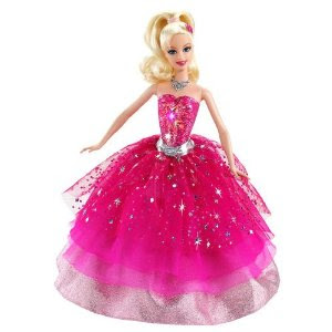 Pre-kindergarten toys - Barbie A Fashion Fairytale Transforming Fashion Doll