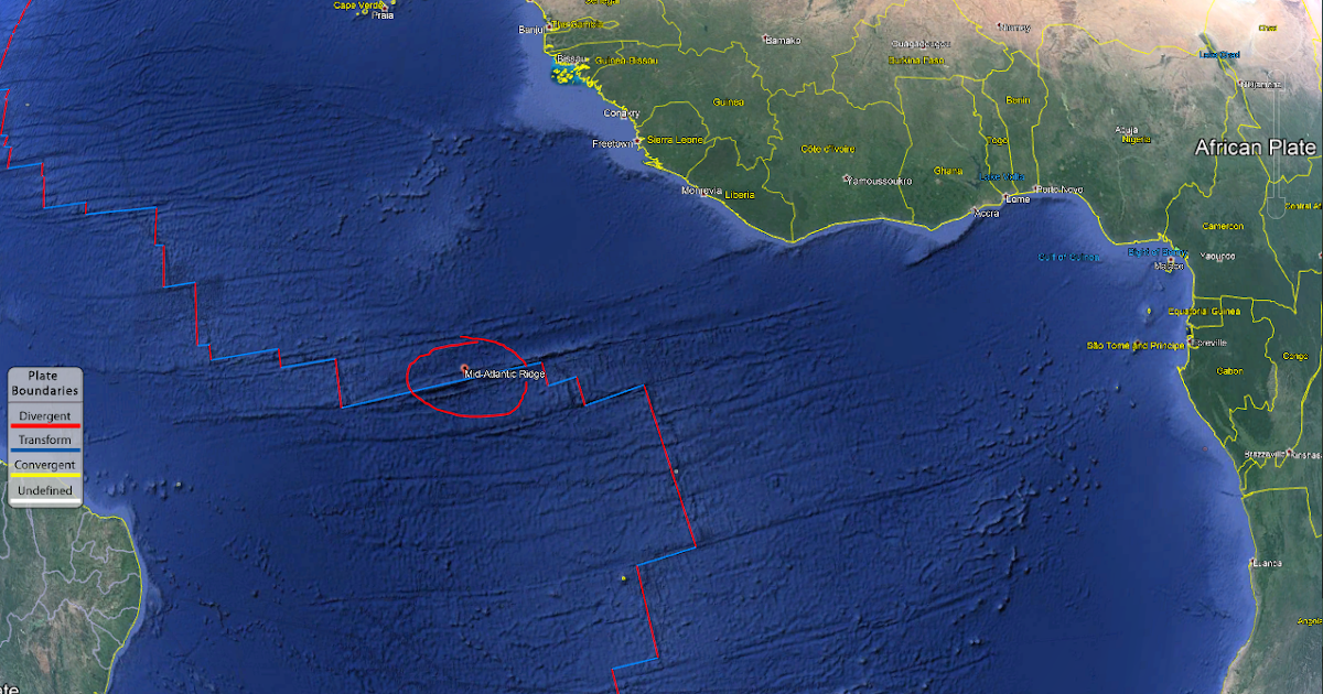 Mid-Atlantic Ocean Ridge