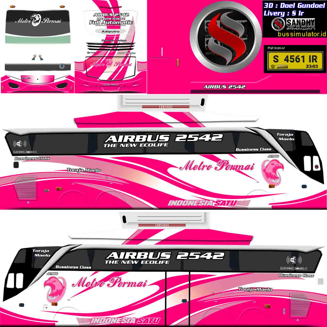 livery metro permai