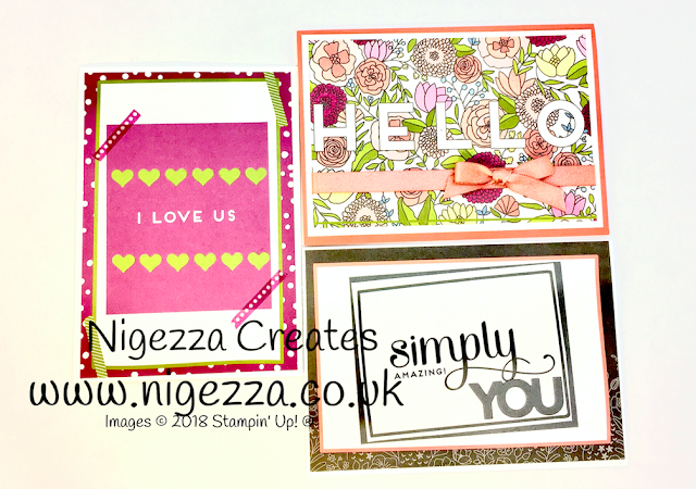 Stampin' Up!® Sweet Soiree Memories & More Greetings Cards