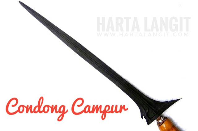 keris condong campur