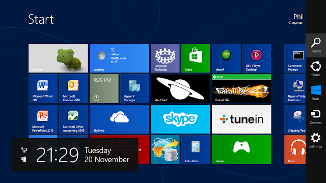 Cara Mudah Membuat Star Screen Windows 8 Di Windows 7