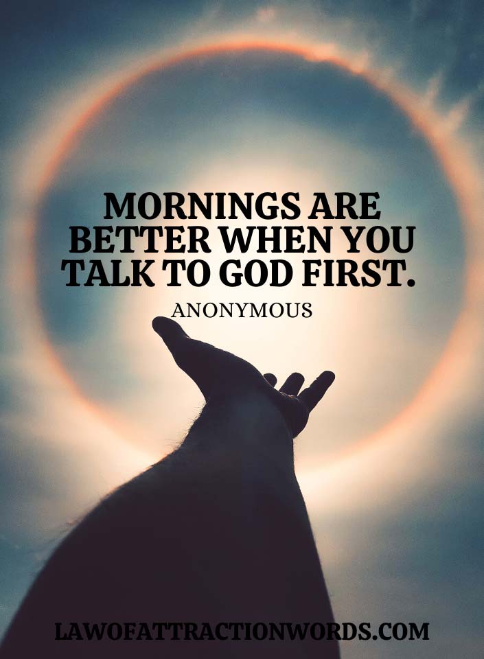 Spiritual Uplifting Good Morning Quotes