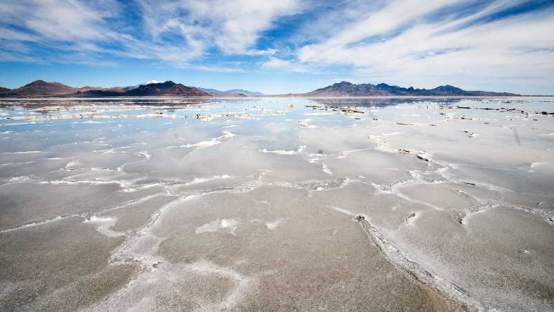 Salt Flats At World's End