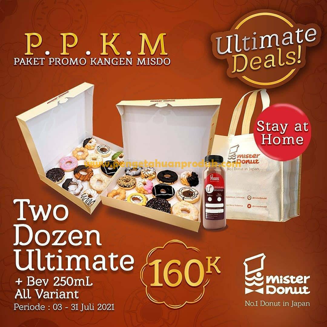 Promo Mister Donut PPKM Juli 2021