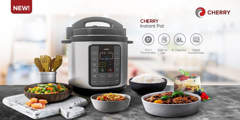 CHERRY Philippines announces Instant Pot: 17-in-1 multi-purpose cooker!