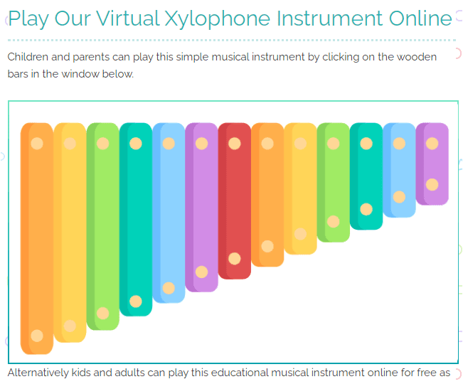 Virtual Xylophone