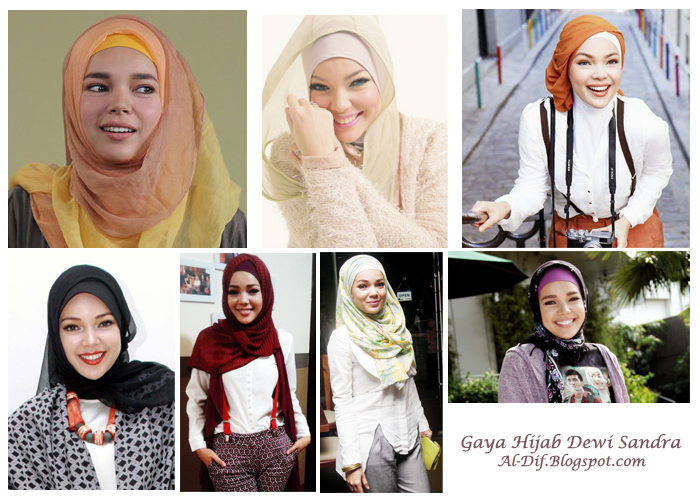 Hijab Jilbab Ala Dewi Sandra Killick  Baju Muslimah I 