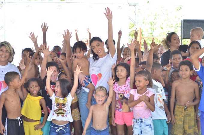 Instituto Lavie promove alegria para mais de 500 crianças em Nova Iguaçu