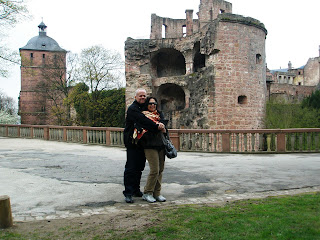 Castelo de Haidelberg em Heidelberg Alemanha