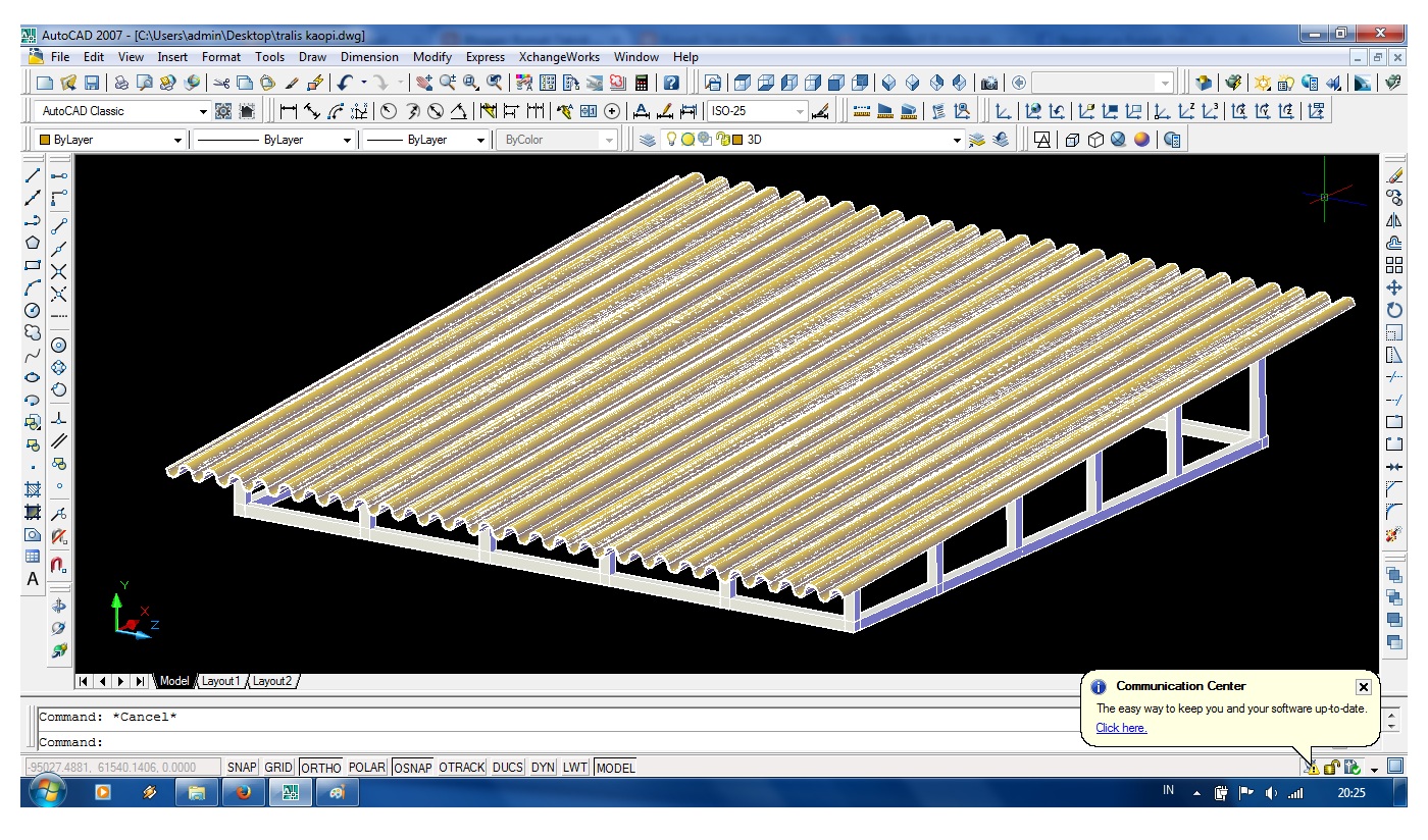 Jasa Pembuatan Tralis Kanopi Pagar Dengan Bantuan Software Autocad