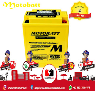 Motobatt QuadFlex MB12U