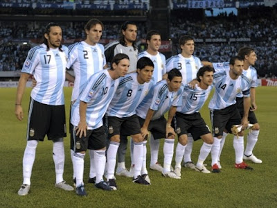 Argentina Football Team World Cup 2010 Photo