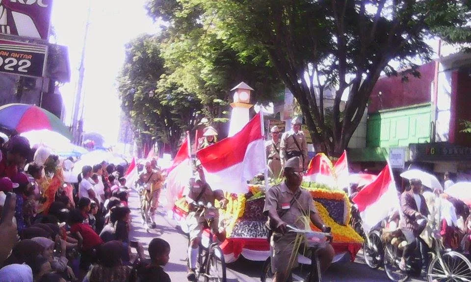 Karnaval pembangunan kota Magelang 2014