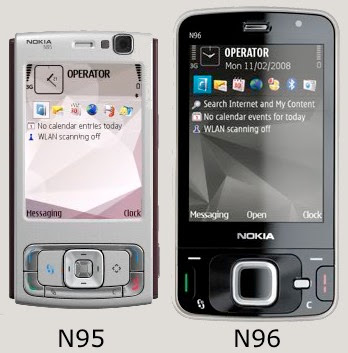 Nokia N95 vs N96