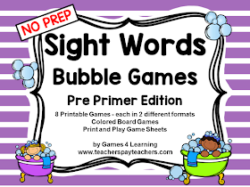 https://www.teacherspayteachers.com/Product/Sight-Words-2081022