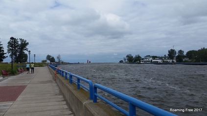 Grand River going to Lake Michigan