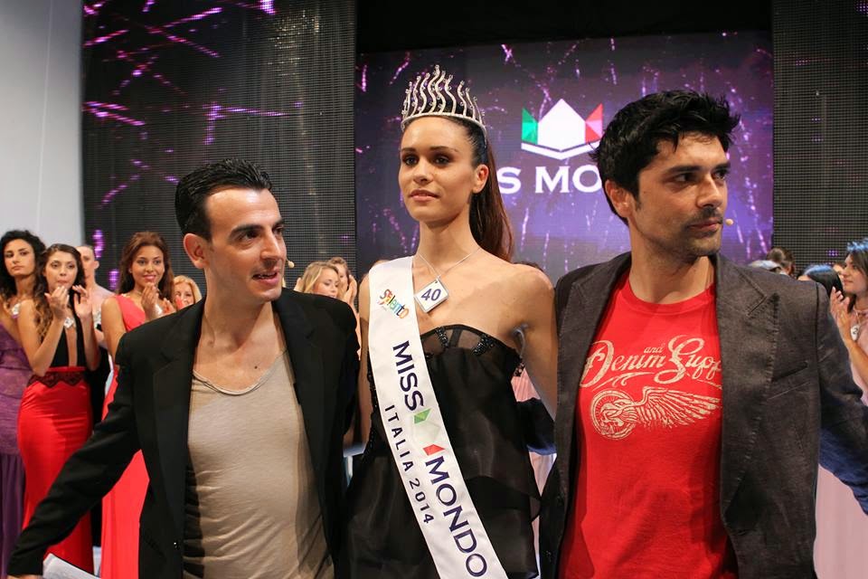 Miss Mondo Italia 2014 winner Silvia Cataldi