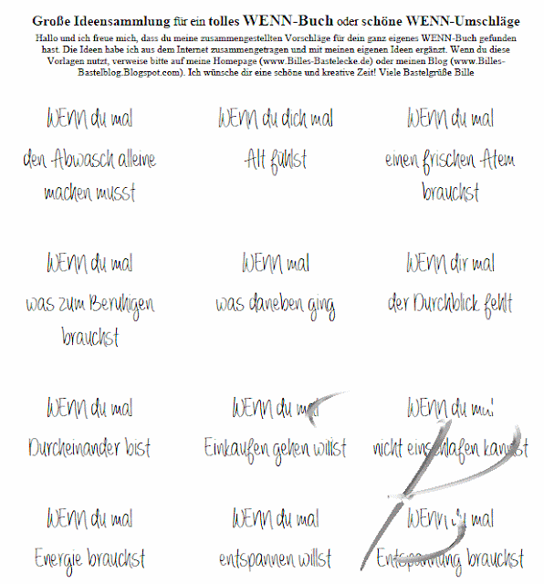Kreativer Lifestyle Mit Sybille Engbers Genial Grosse Spruchesammlung Fur Ein Tolles Wenn Buch Und Schone Wenn Umschlage