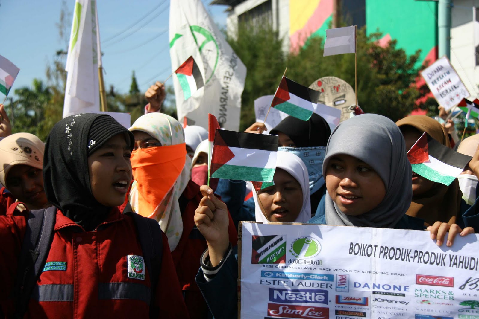 Demo untuk Palestina - HARIAN SEMARANG - Gallery