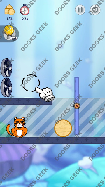 Hello Cats Level 206 Solution, Cheats, Walkthrough 3 Stars for Android and iOS