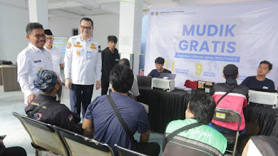 Posko Validasi Tiket Mudik Gratis di Dishub Kota Tangerang Verifikasi 1.498 Data Pemudik