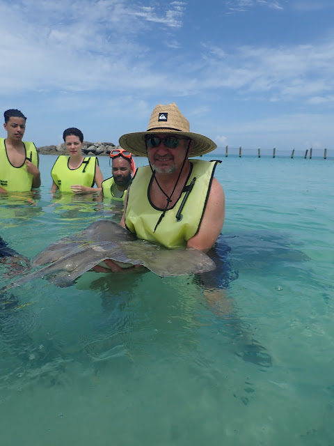 Ron and stingray