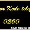 0260 — Kode Telepon Area Mana ?