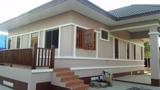 contoh model dinding depan rumah minimalis