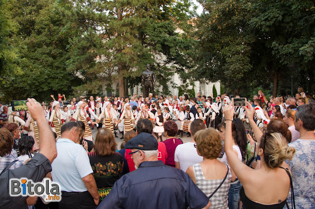 Ilinden Days Ceremony on Shirok Sokak street in Bitola, Macedonia - 27.07.2019