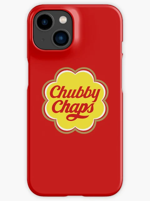 Chubby Chaps logo phone cover