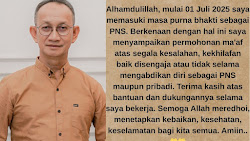 Bapak Sayono Memasuki Masa Purna Bhakti: Sosok Pejabat Jujur dan Bersahaja yang Dikenang Masyarakat