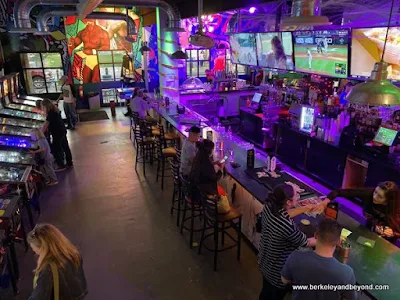 interior of Rad Retrocade in Las Cruces, New Mexico