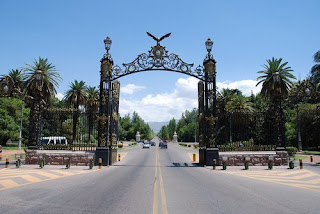 mendoza - ingreso al parque general san martin