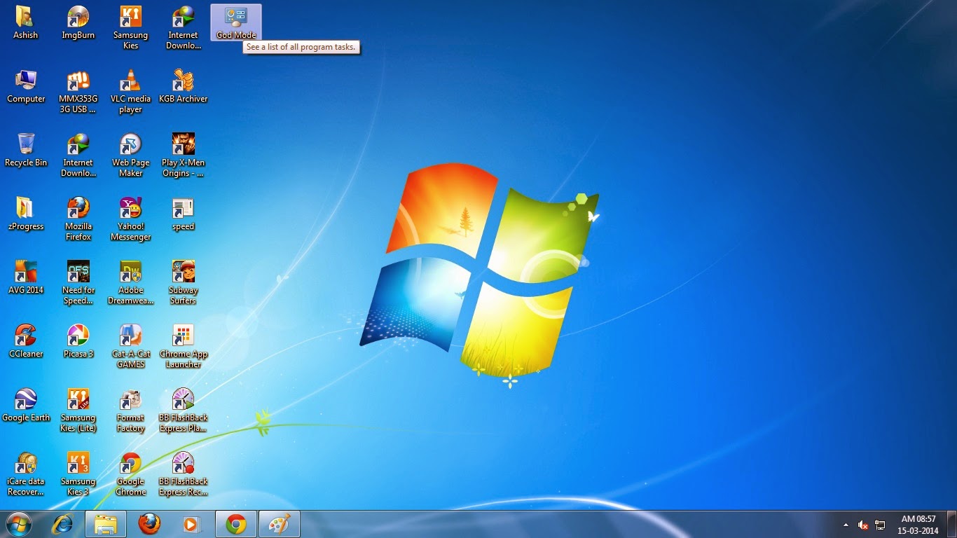 How to Enable God Mode in Windows 7
