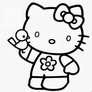 Hello Kitty for Coloring, part 4