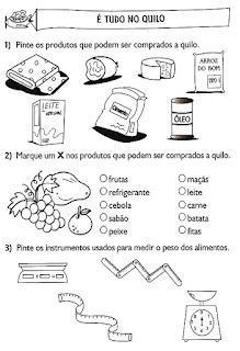 Atividades de matemática