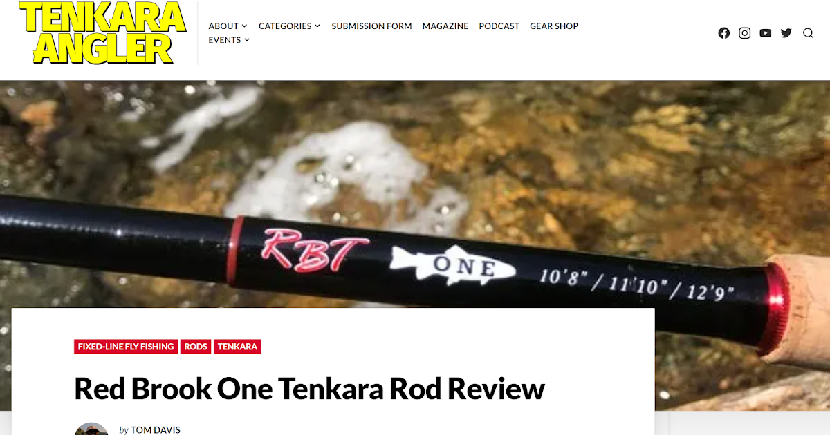 Teton Tenkara: Red Brook One Tenkara Rod Review