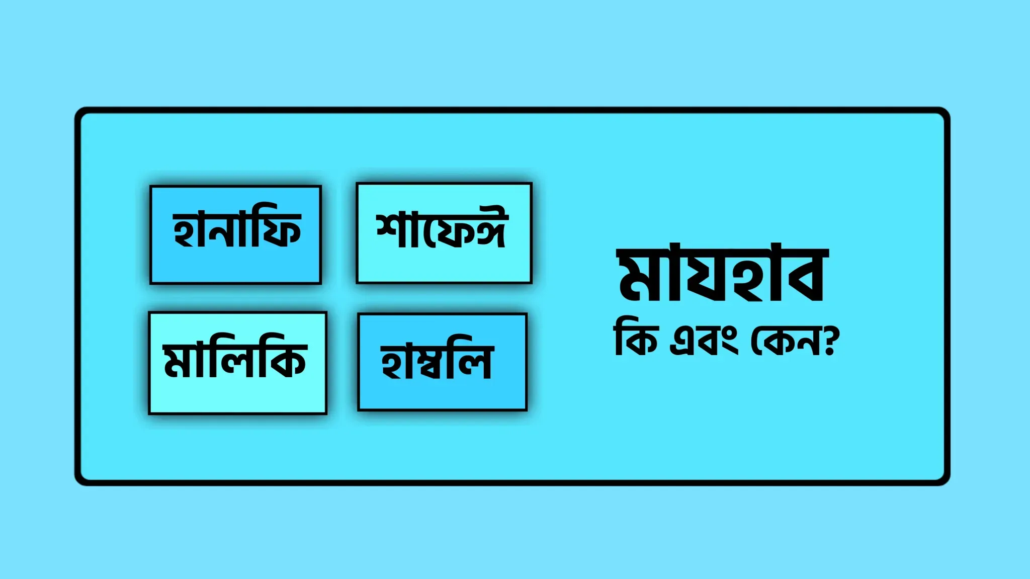 মাযহাব কি ও কেন কেন - বঙ্গ টুইট - Bongo Tweet