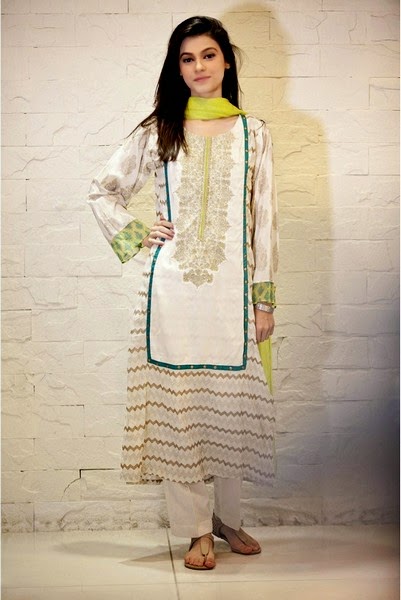 Maria-B Embroidered Cotton Dresses