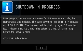 Shutdown in progress