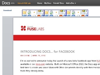 Docs for Facebook