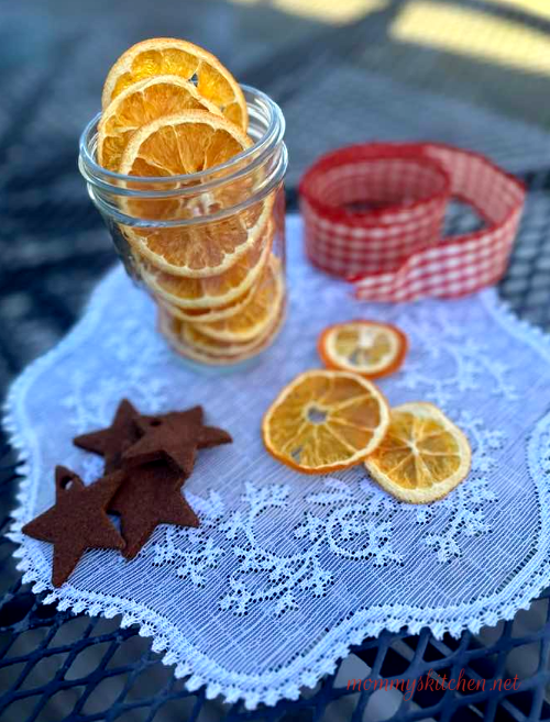 How to Make a Cranberry Orange Garland - DIY 